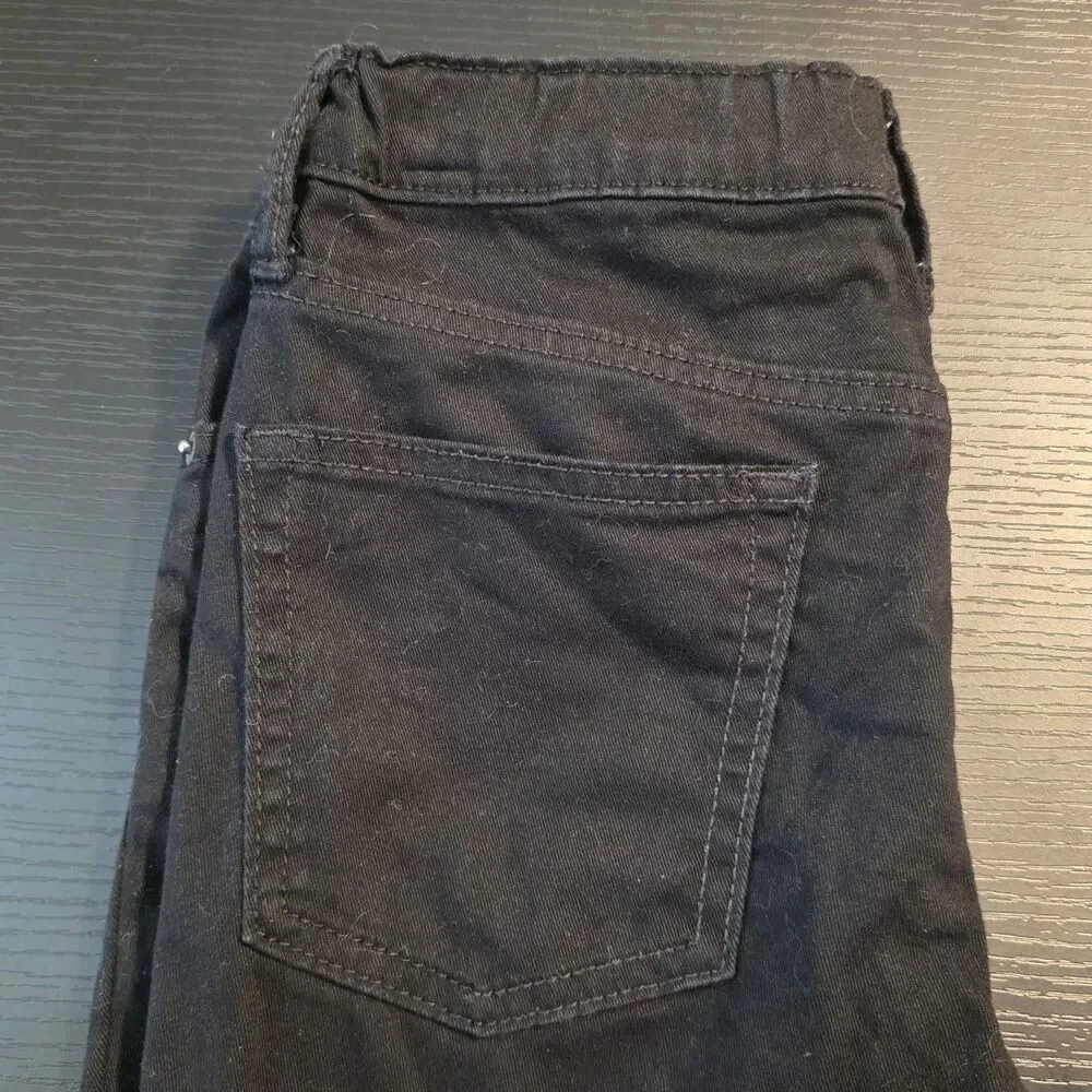 Old Navy 360 Stretch Kids Size 12 Slim Black Jeans Elastic Waist
